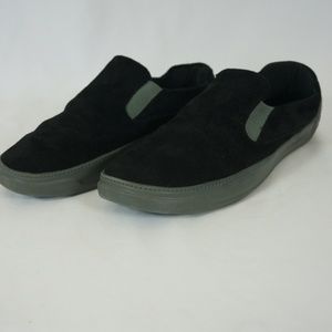 CCILU Men' s Size 10M Black Gray Slip On Shoe